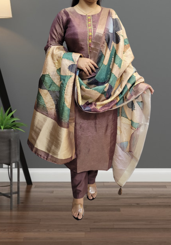 Designer Dupatta Set