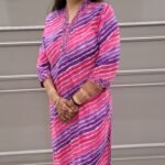 Cotton Kurti with Hand Print