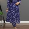 Culotte Palazzo Cotton Kurti Set for Women