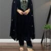 Heavy Velvet Winter Wear Dupatta Suit