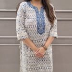 Ikkat Cotton Flex Kurti