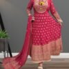 Handwork Anarkali Suit with Fashion Tassels