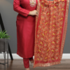 Russian Silk Designer Suit with Cotton Lining