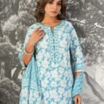 Cotton 3PC Set for Women with Embroidered Design