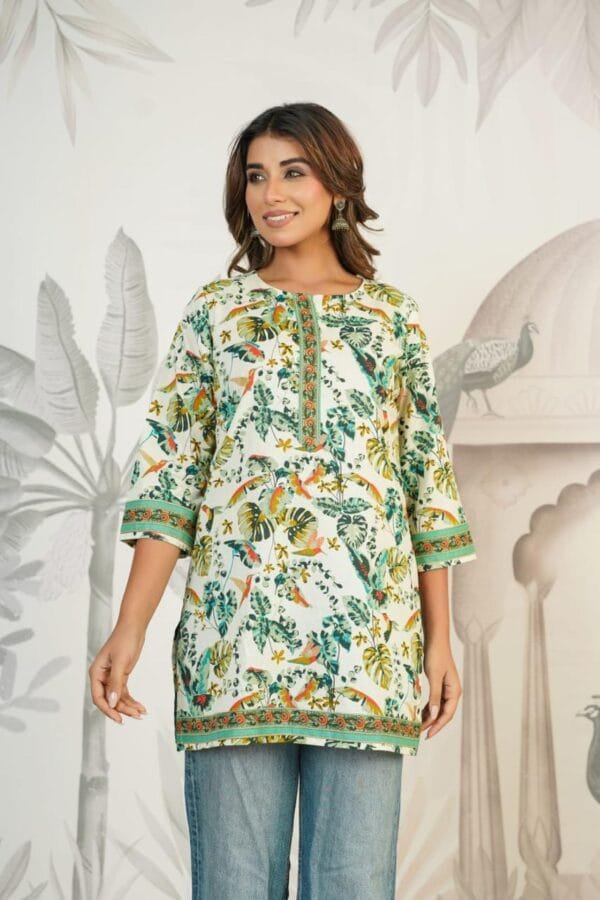 Comfortable & Stylish Pure Cotton Short Top