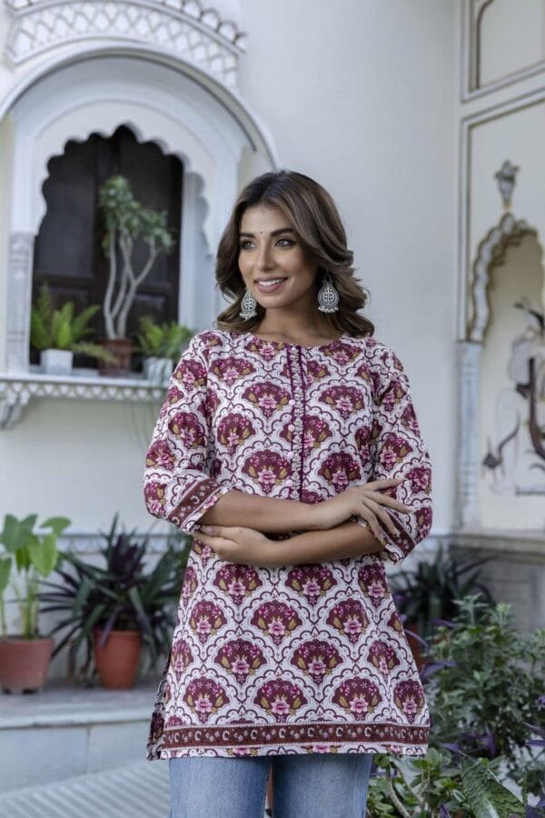 Pure Cotton Short Top for Women