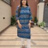 Stylish Cotton Kurta with Kantha